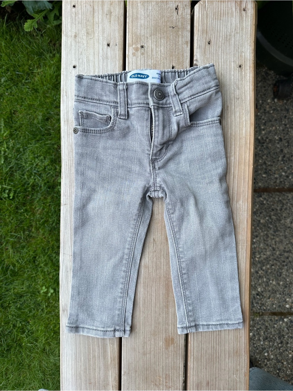 Old Navy Gray Toddler Skinny Jeans